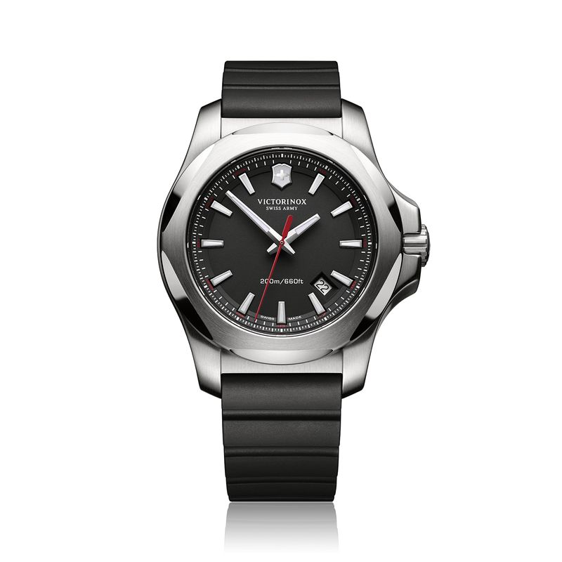 Relógio Victorinox I.N.O.X. com Pulseira de Borracha e Bumper Removível 241682.1