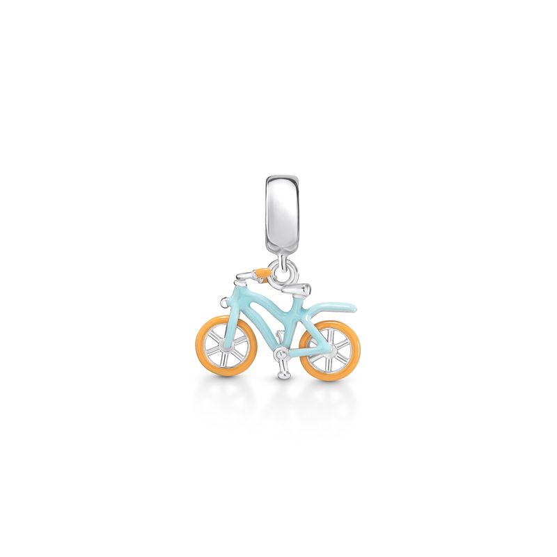 Charm Bicicleta em Prata 925