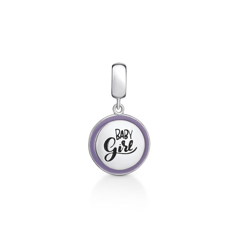 Charm Baby Girl em Prata 925