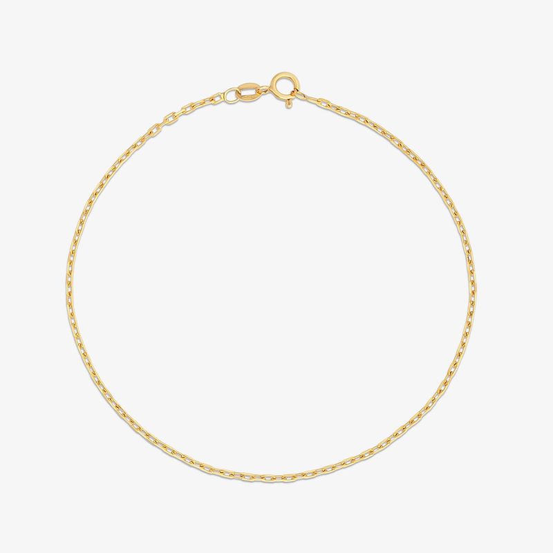 Pulseira Malha Cartier em Ouro Amarelo 18k – 18 cm