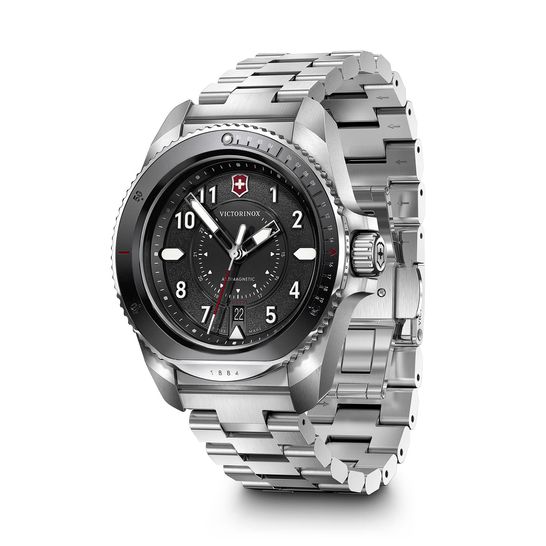 Relógio Victorinox Journey 1884 Masculino em Aço Prateado 242009