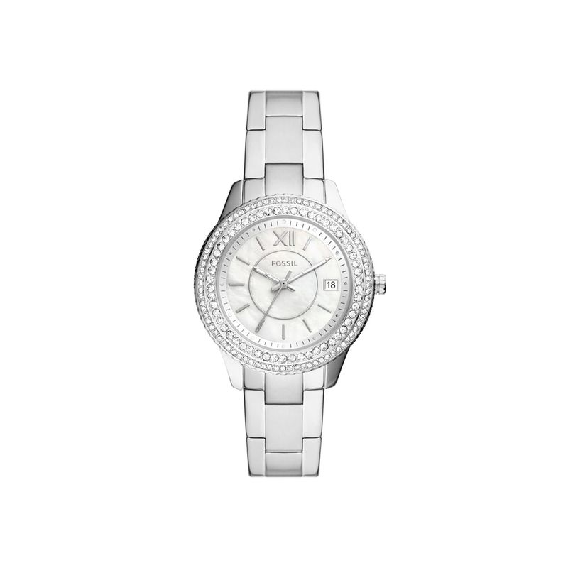 Relógio Fossil Feminino em Aço Prateado