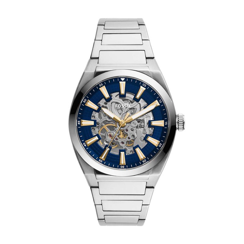 Relógio Fossil Masculino Automático em Aço ME3220/1KN