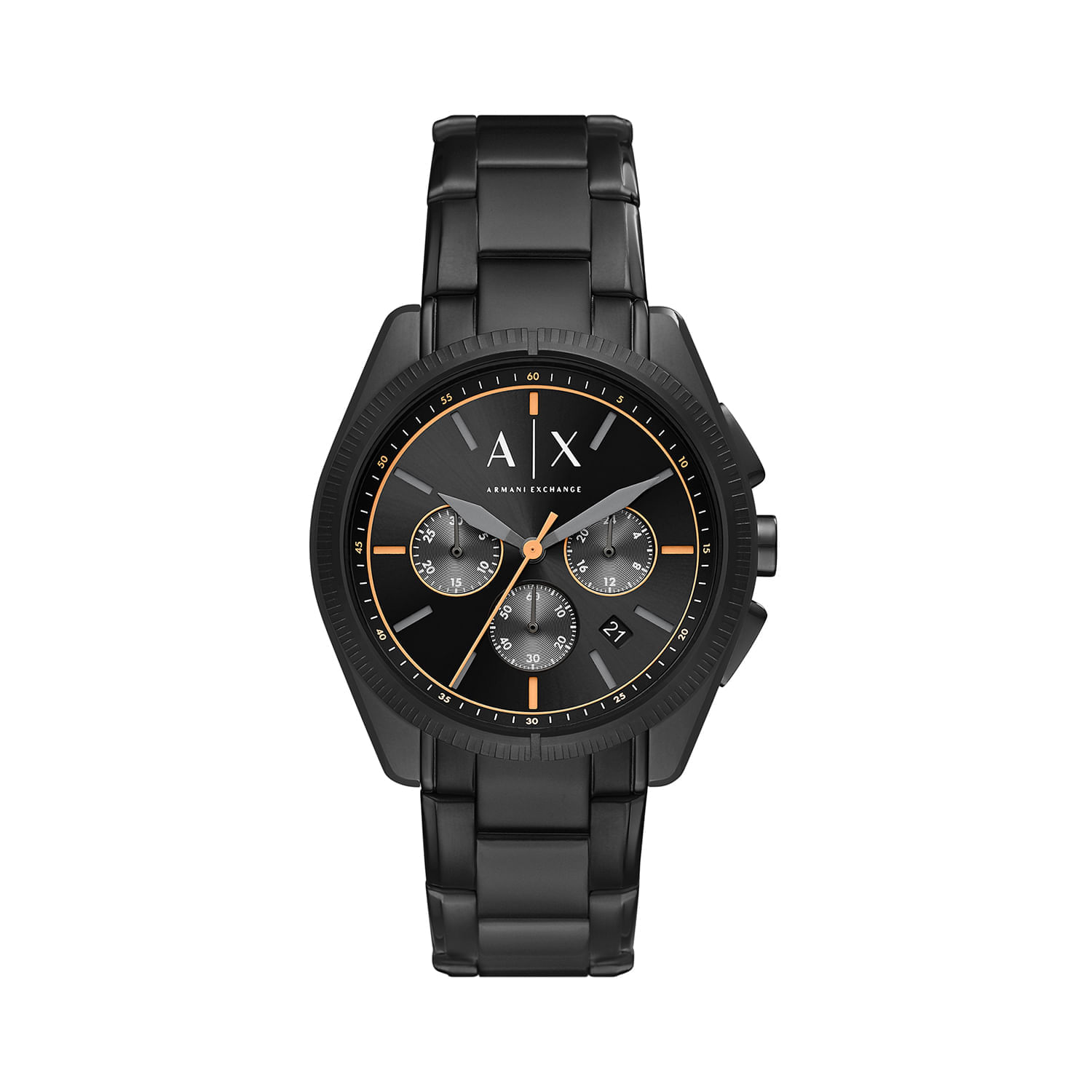 Relógio Armani Exchange Cronógrafo Masculino em Aço Preto AX2852B1