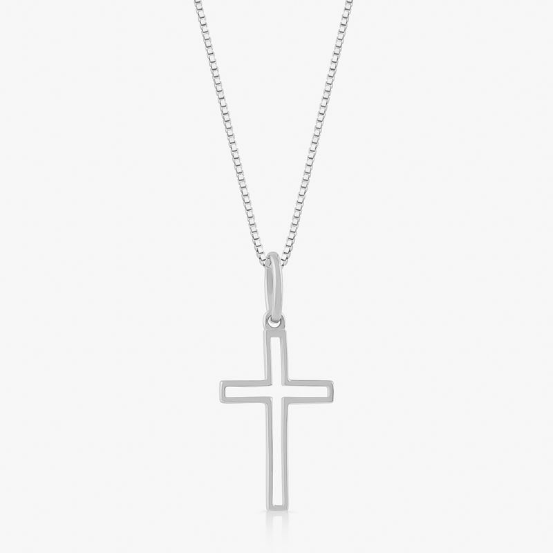 Pingente Cruz em Prata 925