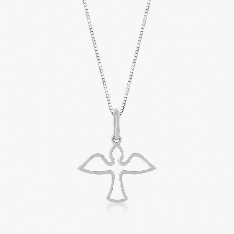 Pingente Espirito Santo em Prata 925