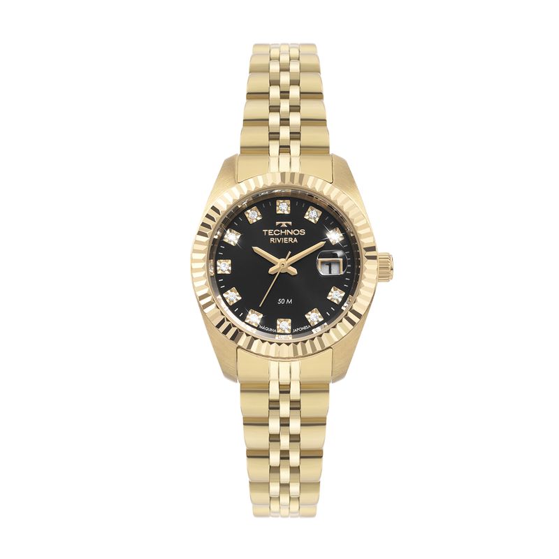 Relógio Technos Feminino em Aço Dourado