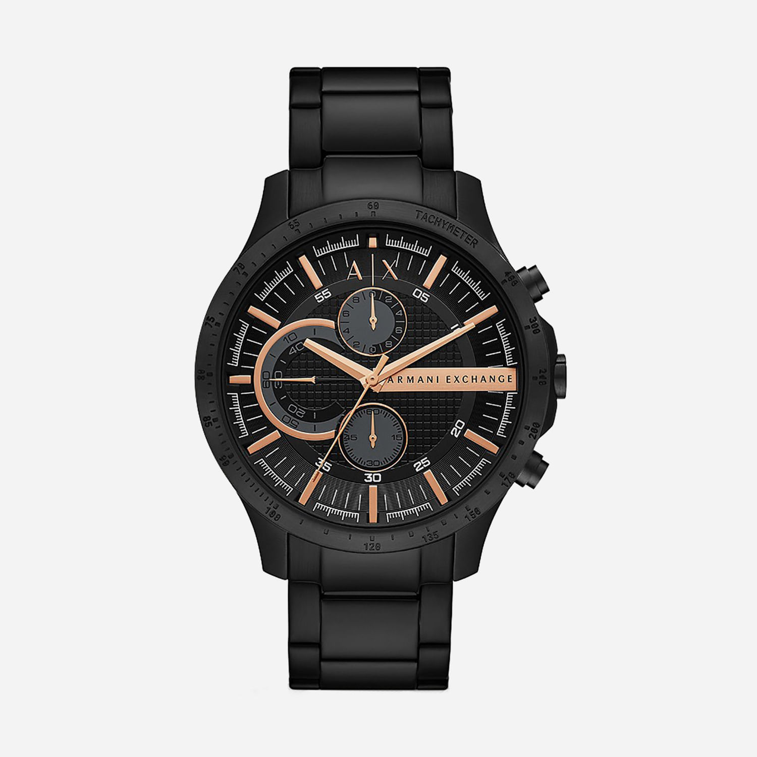 Relógio Armani Exchange Cronógrafo Masculino em Aço Preto AX2429B1