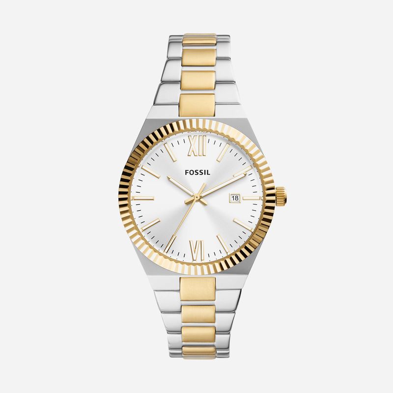 Relógio Fossil Feminino em Aço Bicolor ES5259/1KN