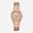 Relógio Guess Feminino em Aço Rosé com Cristais e Flores GW0544L4