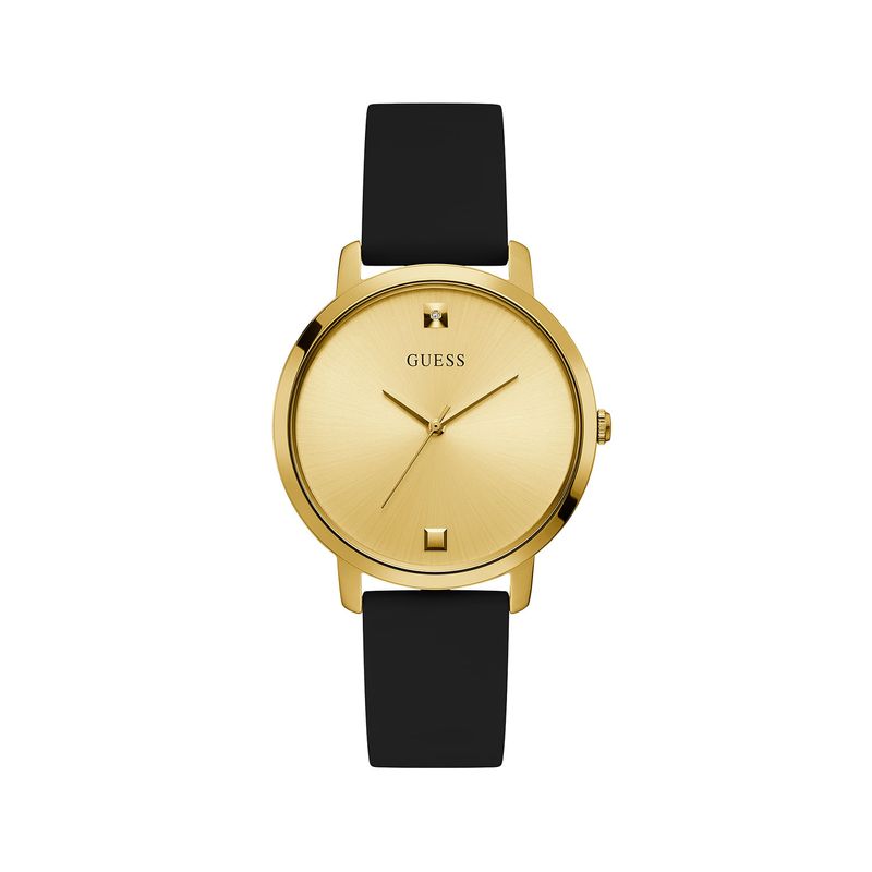 Relógio Guess Feminino com Pulseira de Silicone Preta