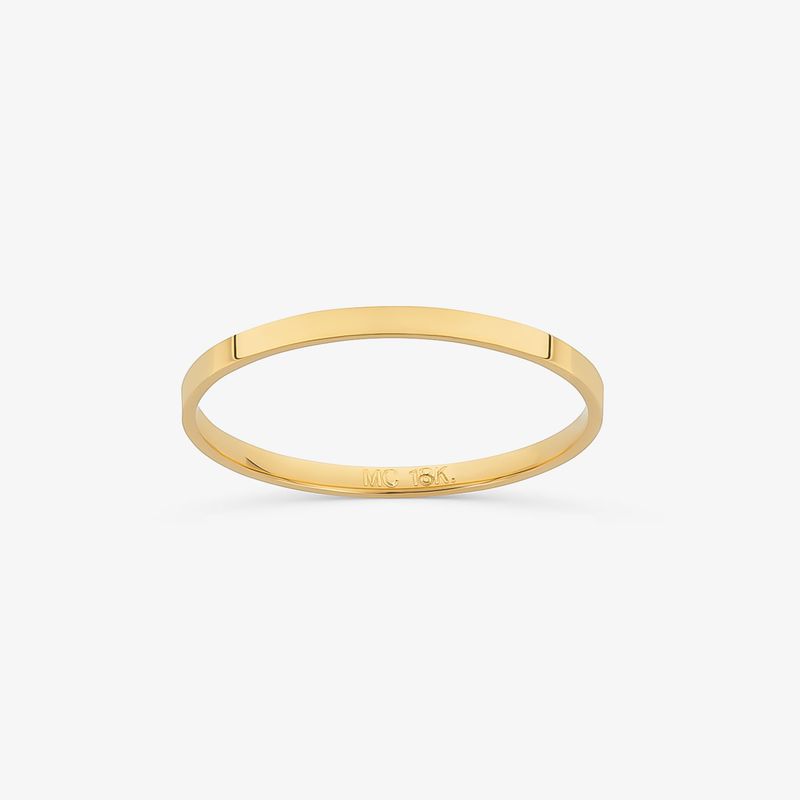 Aliança em Ouro Amarelo 18k – 1, 5mm