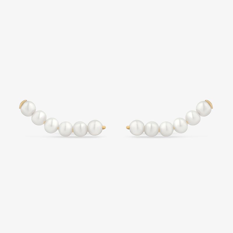 Brinco Pérlolas em Ouro Amarelo 18k