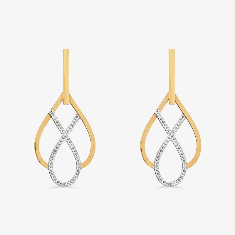 Brinco Pêndulo em Ouro Amarelo 18k