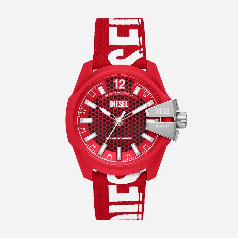 Relógio Diesel Masculino Baby Chief Vermelho DZ4619B1