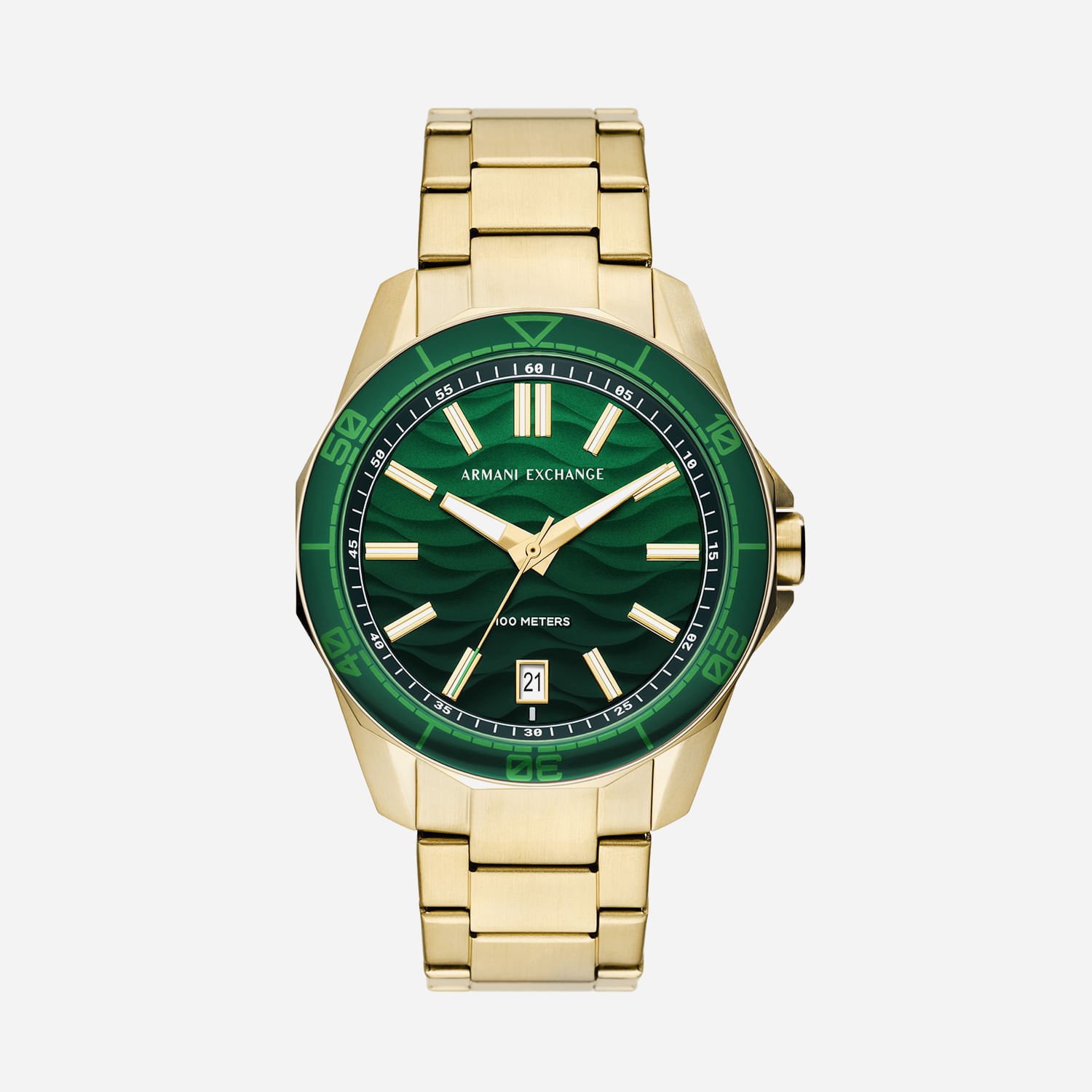 Relógio Armani Exchange Masculino em Aço Dourado AX1951B1