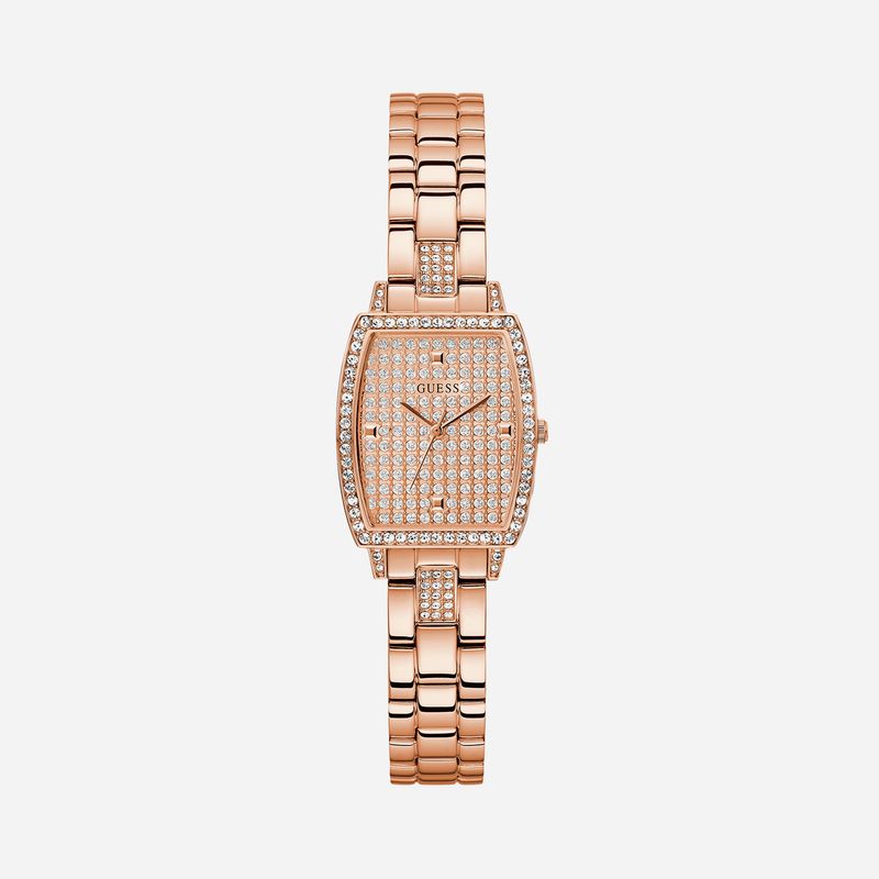 Relógio Guess Feminino em Aço Rosé com Brilhos GW0611L3