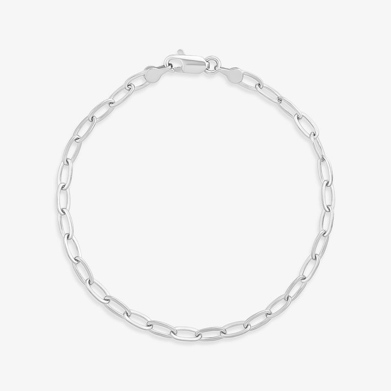 Pulseira Malha Elos em Prata 925 – 23 cm