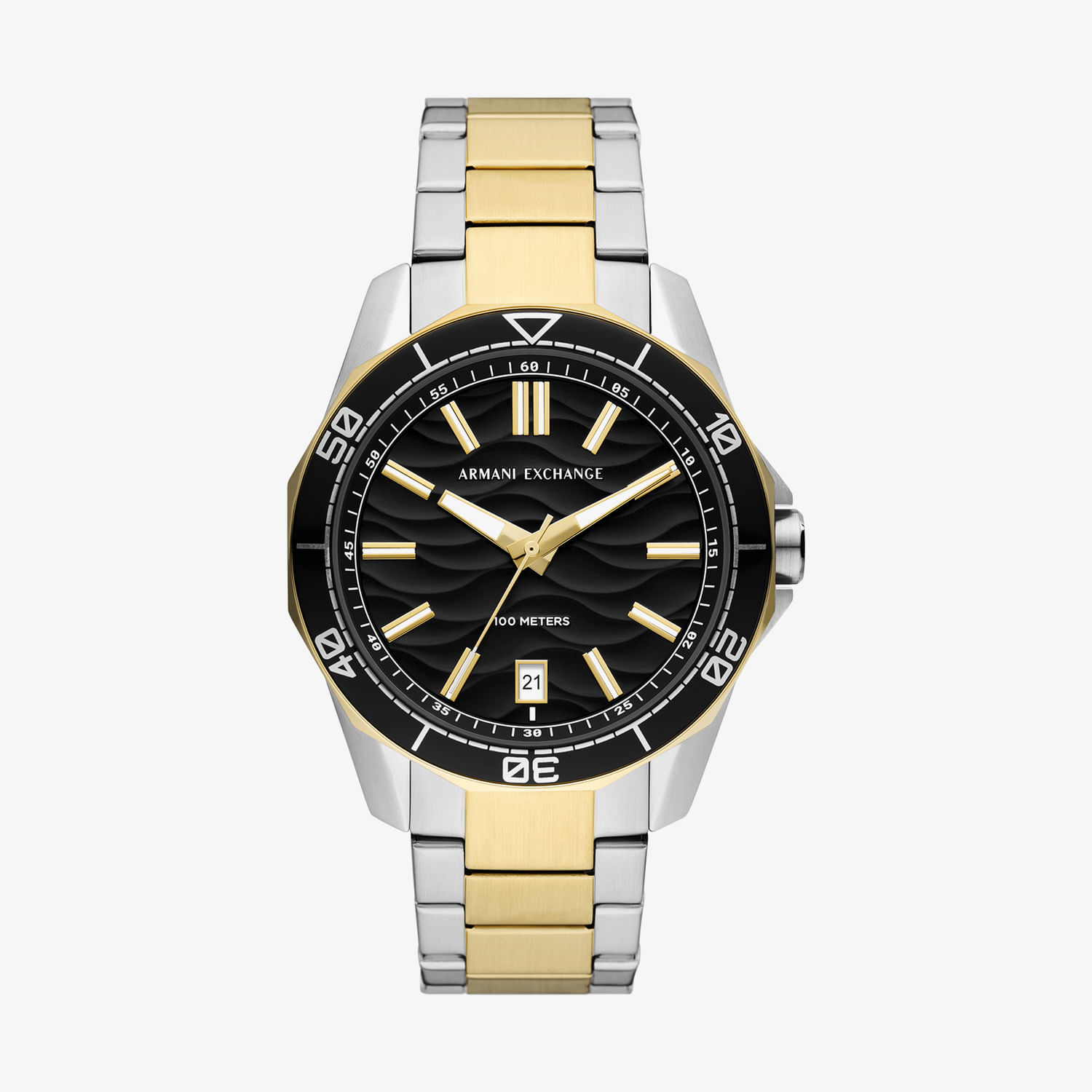 Relógio Armani ExchangeCronógrafo Masculino em Aço Bicolor AX1956B1
