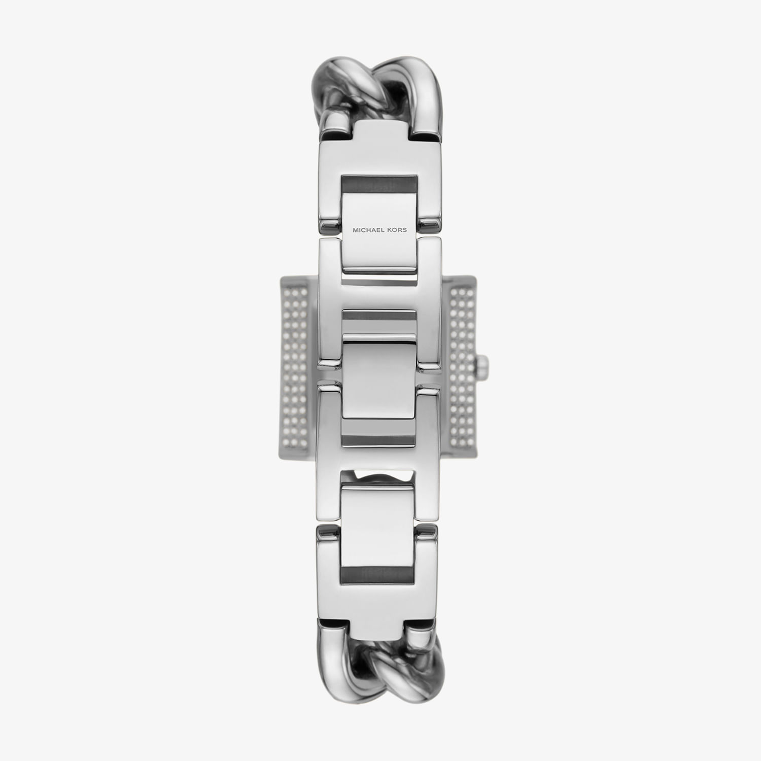 Relógio Michael Kors Feminino em Aço Prateado e Cristais MK4718