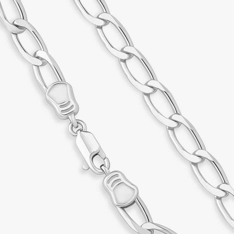 Pulseira Malha Elos em Prata 925 - 19 cm