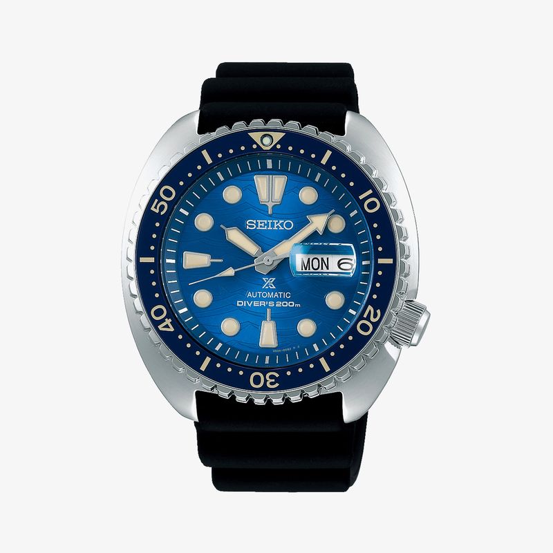 Relógio Seiko Prospex Automático Masculino em Silicone Preto SRPE07