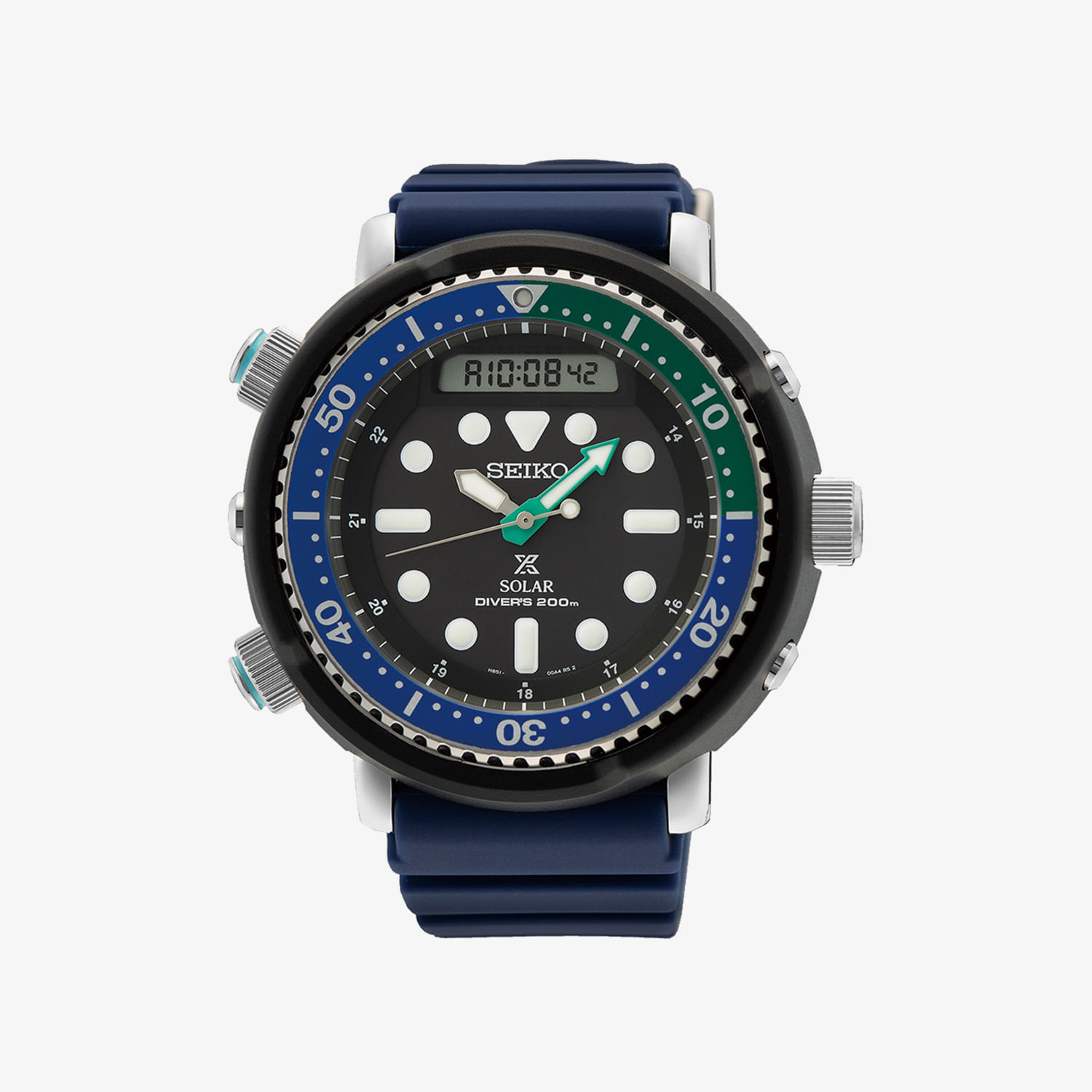 Relógio Seiko Prospex Anadigi Masculino com Pulseira de Silicone SNJ039P1