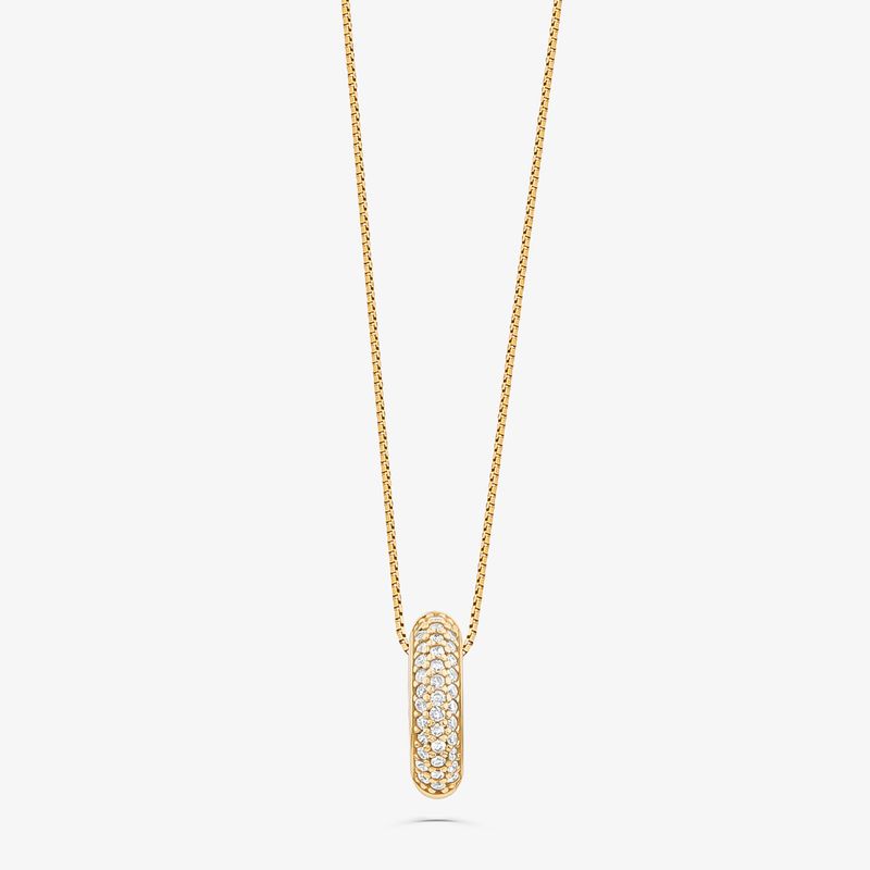 Pingente com Diamante em Ouro Amarelo 18k