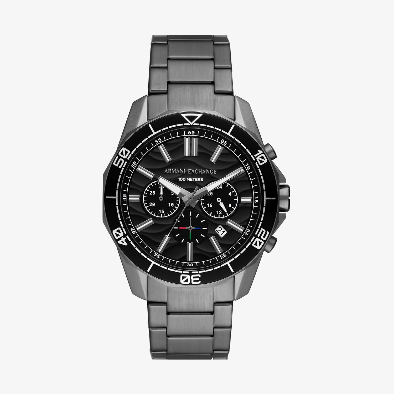 Relógio Armani Exchange Cronógrafo Masculino em Aço Grafite AX1959B1