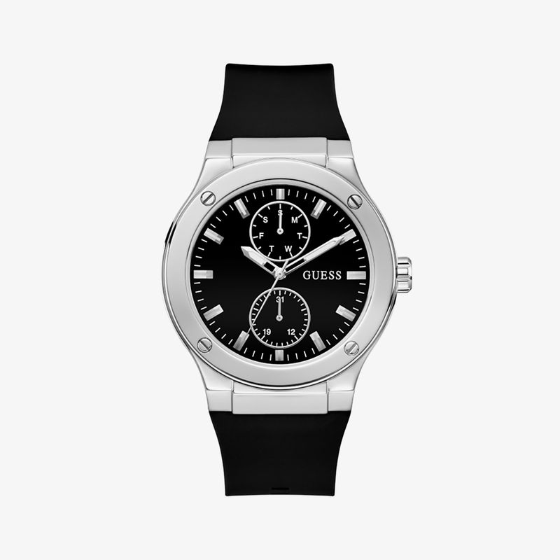 Relógio Guess Masculino com Pulseira de Silicone GW0491G3