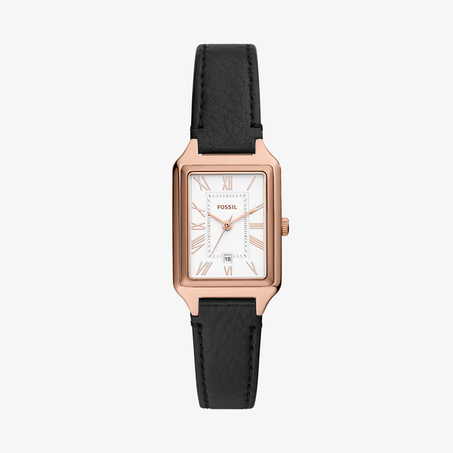 Relógio Fossil Feminino com Pulseira de Couro Preto ES5310/0JN