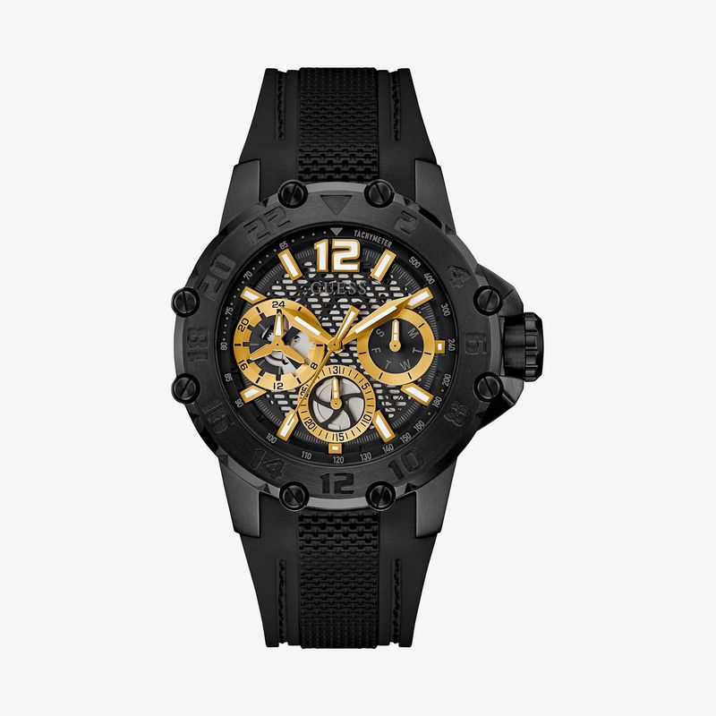 Relógio Guess Masculino em Silicone Preto GW0640G2