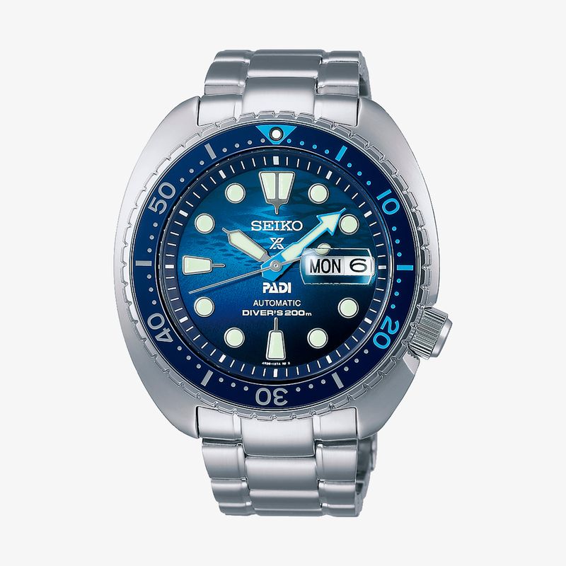 Relógio Seiko Prospex PADI Special Edition Automático Masculino em Aço Prateado SRPK01B1