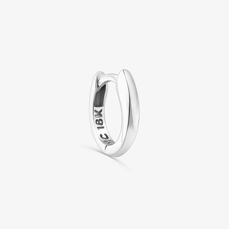 Piercing Argola em Ouro Branco 18k