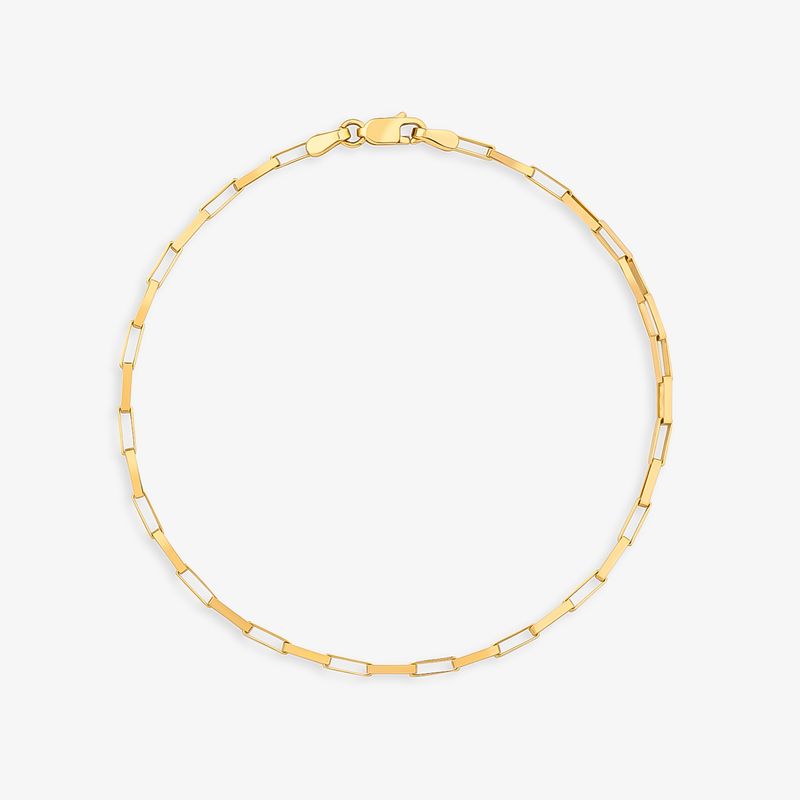 Pulseira Malha Veneziana em Ouro Amarelo 18k – 21cm