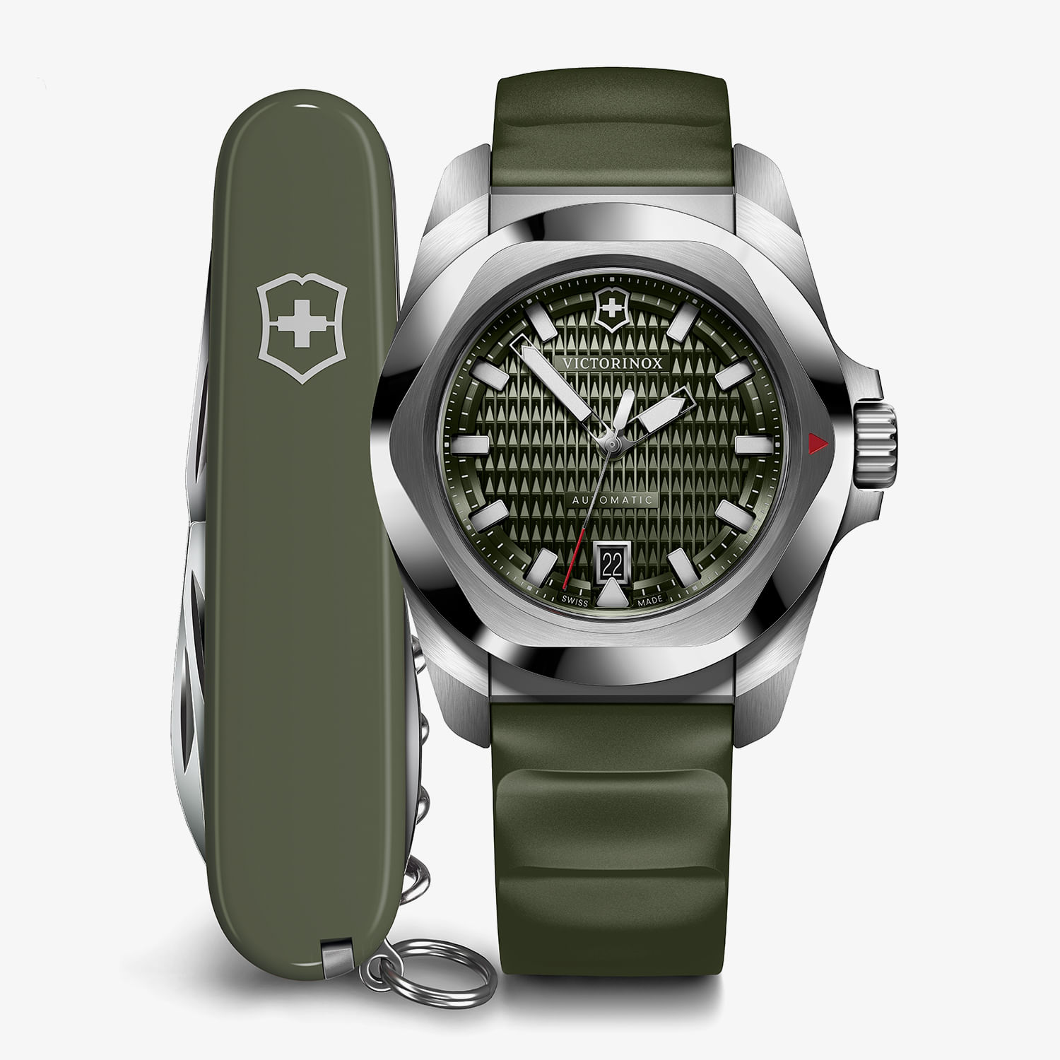 Relógio Victorinox Masculino FieldForce Sport Chrono em Silicone