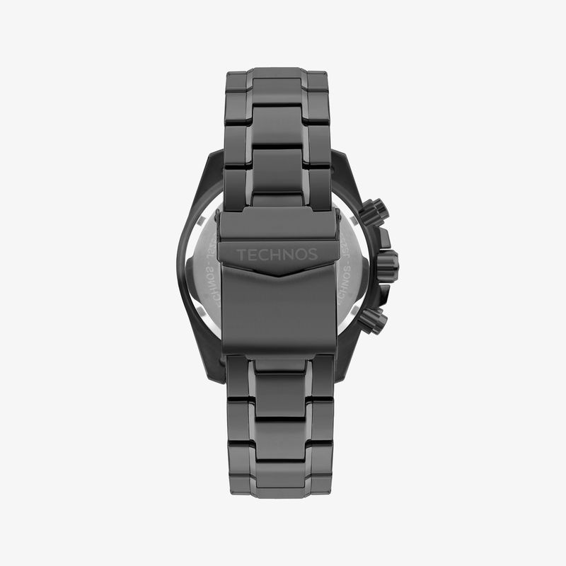 Relógio Technos Masculino Carbon em Aço Grafite JS25BBI/1P