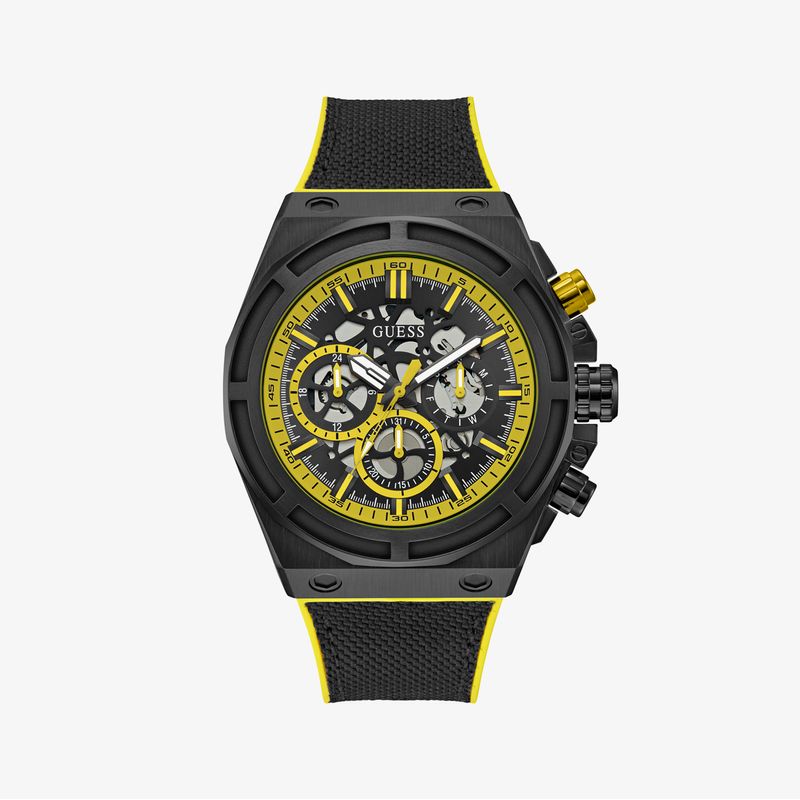 Relógio Guess Masculino com Pulseira de Nylon e Silicone GW0713G2