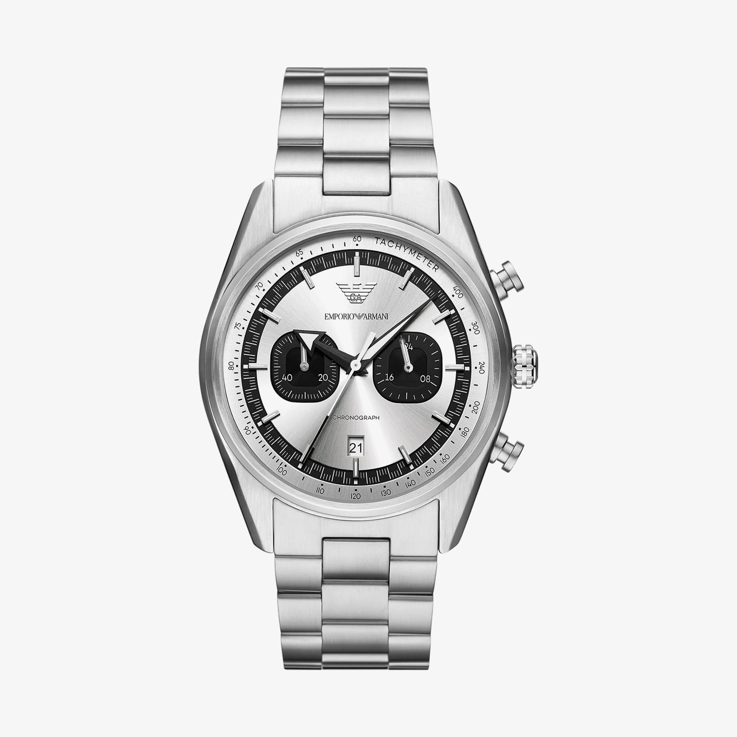 Relógio Emporio Armani Racer Cronógrafo Masculino em Aço AR11636B1