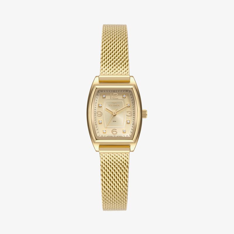 Relógio Technos Feminino em Aço Dourado 2035MZW/1D