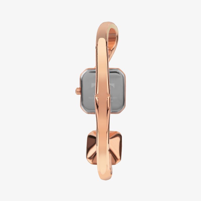 Relógio Technos Feminino Crystal em Aço Rosé 751AC/1J