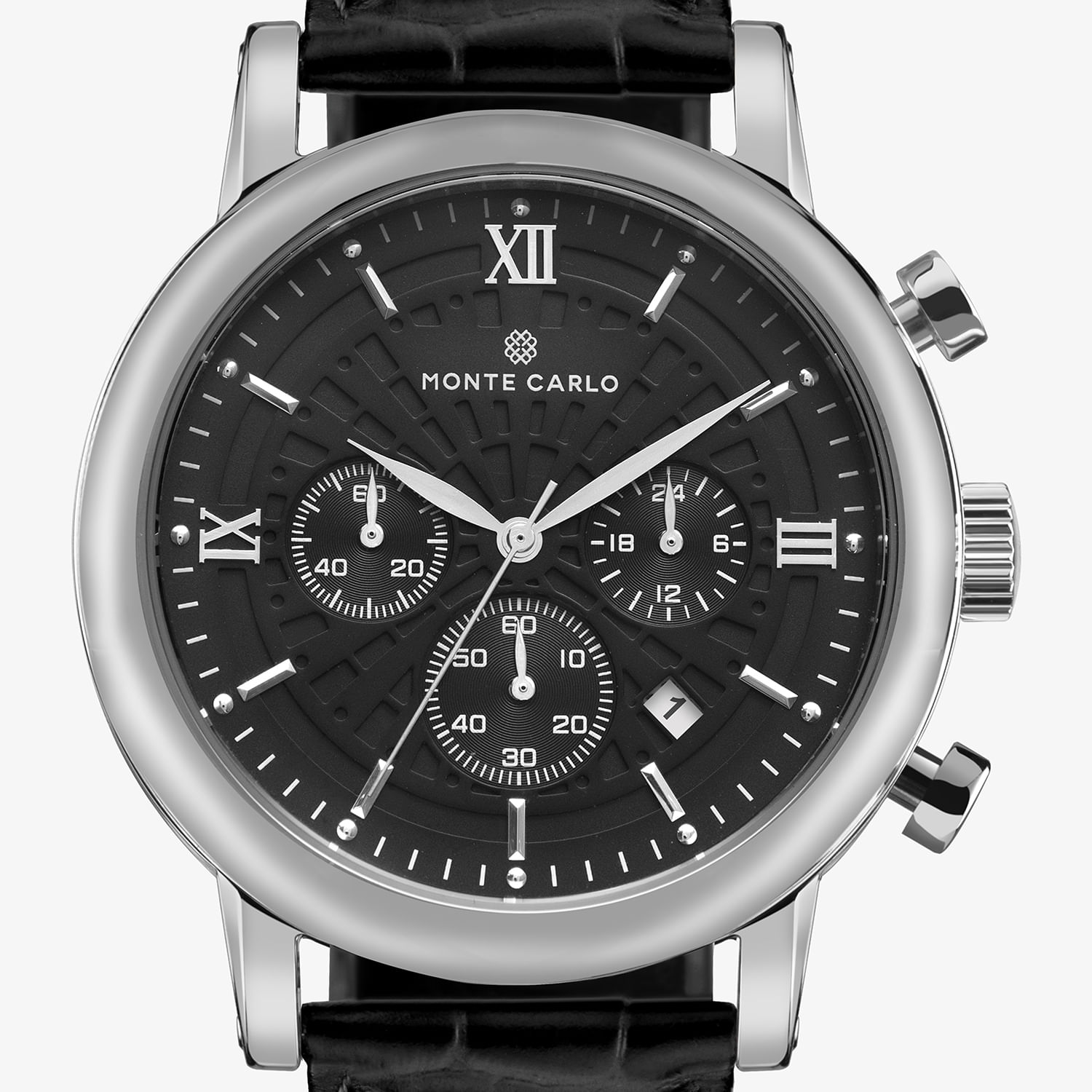 Relógio Diesel Spiked Cronógrafo Masculino com Pulseira de Couro