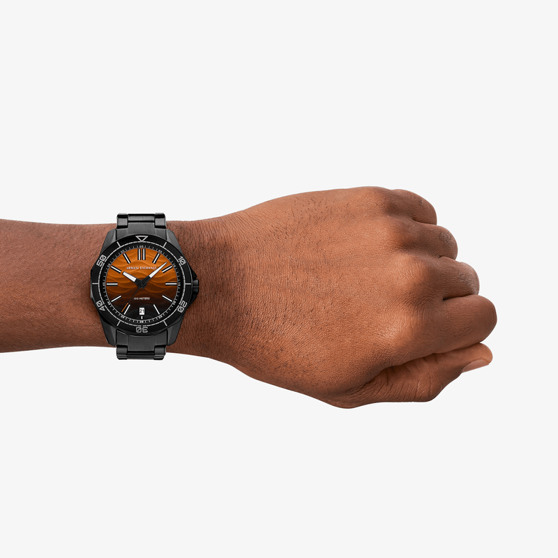 Relógio Armani Exchange Masculino em Aço Preto AX1964B1