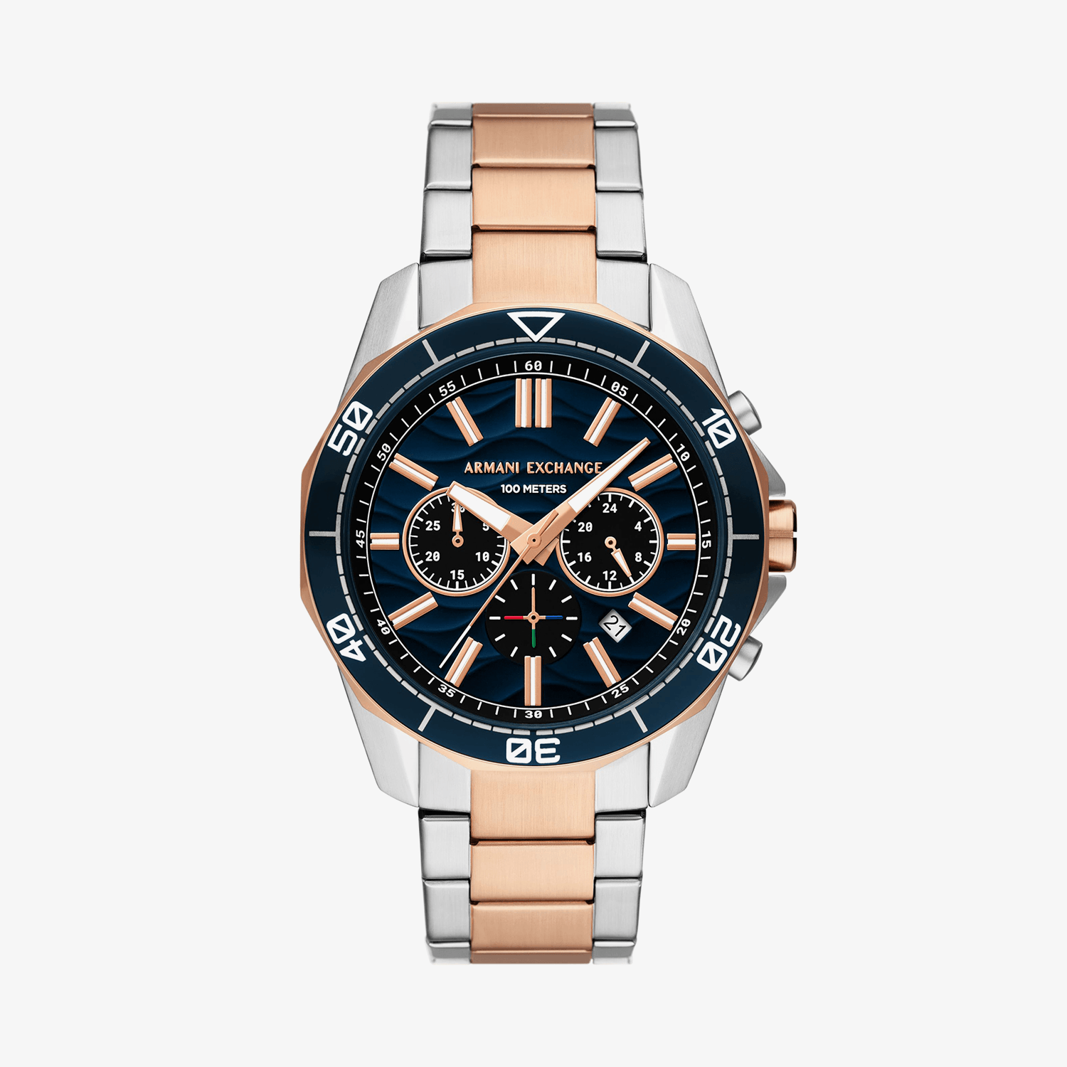 Relógio Armani Exchange Cronógrafo Masculino em Aço Bicolor AX1965B1