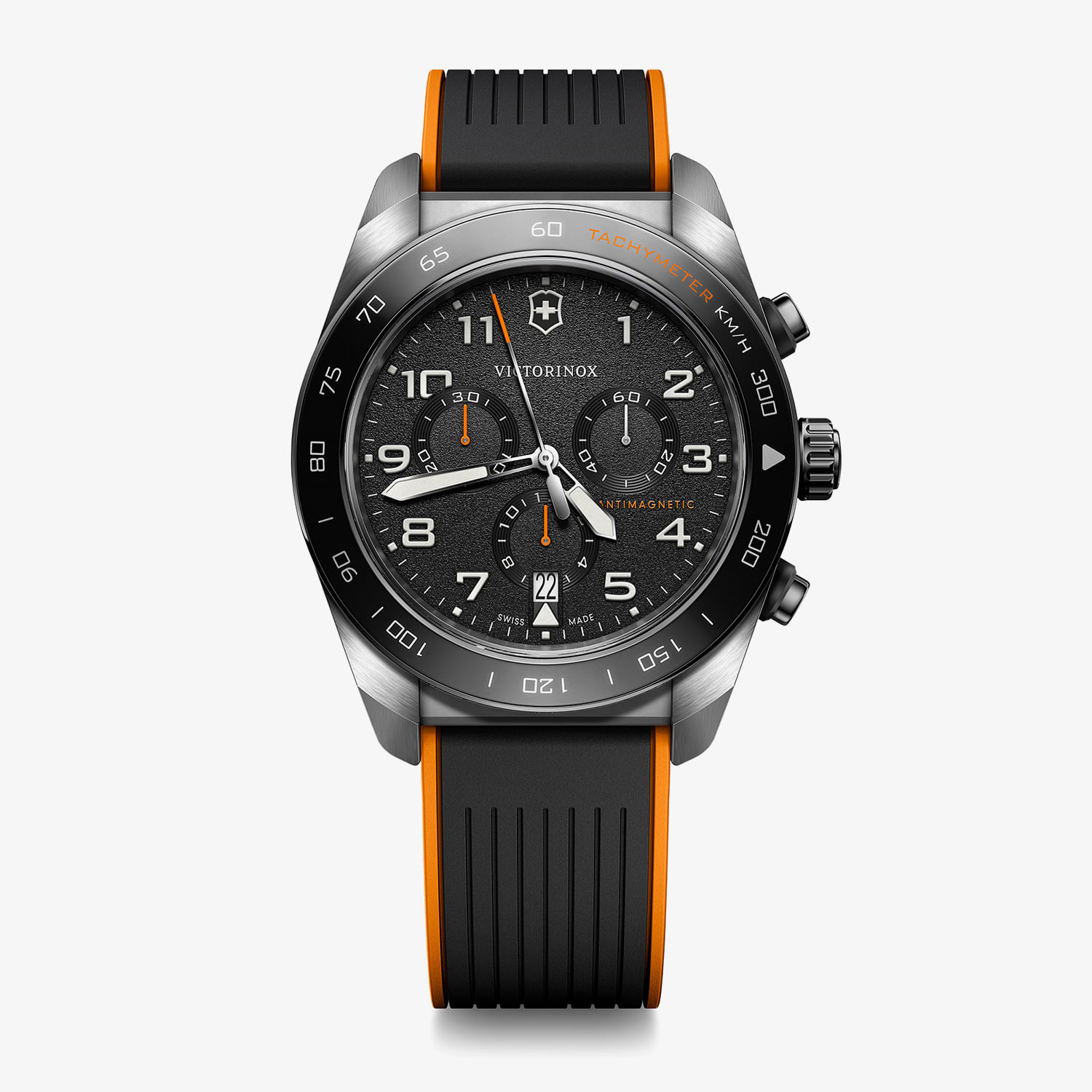 Relógio Victorinox Masculino Swiss Army Cronógrafo em Silicone Bicolor 242050