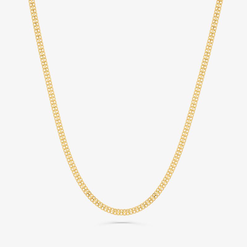 Corrente Malha Bismarck em Ouro Amarelo 18K - 45cm