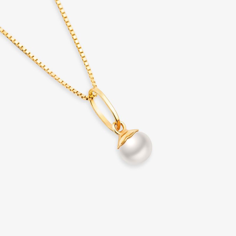 Pingente Moonlight em Ouro Amarelo 18k com Pérola