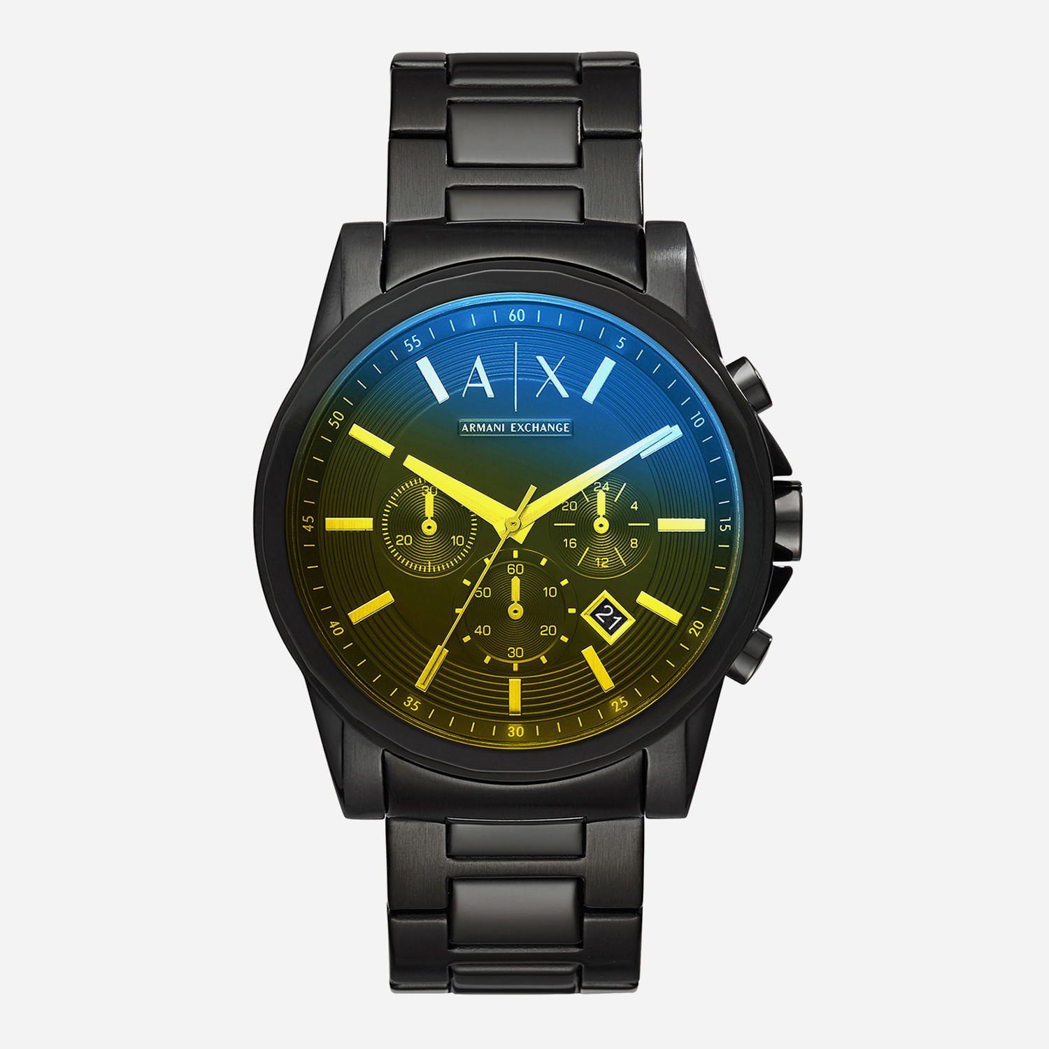 Relógio Armani Exchange Cronógrafo Masculino em Aço Preto AX2513B1