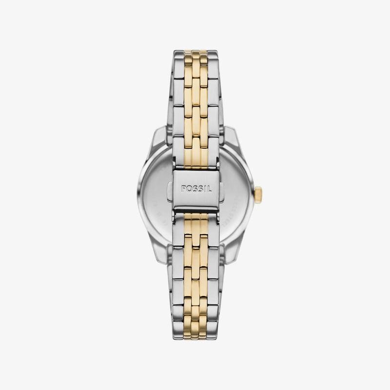 Relogio Fossil Feminino Scarlette em Aço Bicolor ES5388/1VN