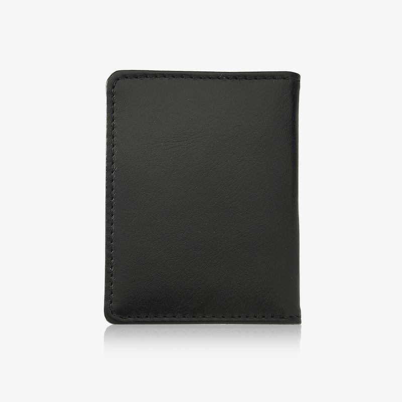 Porta-Cartão Monte Carlo Masculino em Couro Preto com RFID